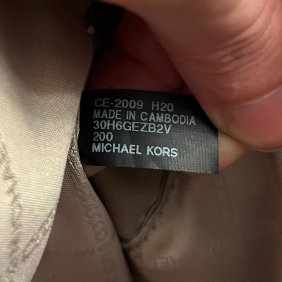 Michael Kors Signature Rhea Zip Medium Slim Backpack in Brown main image 10